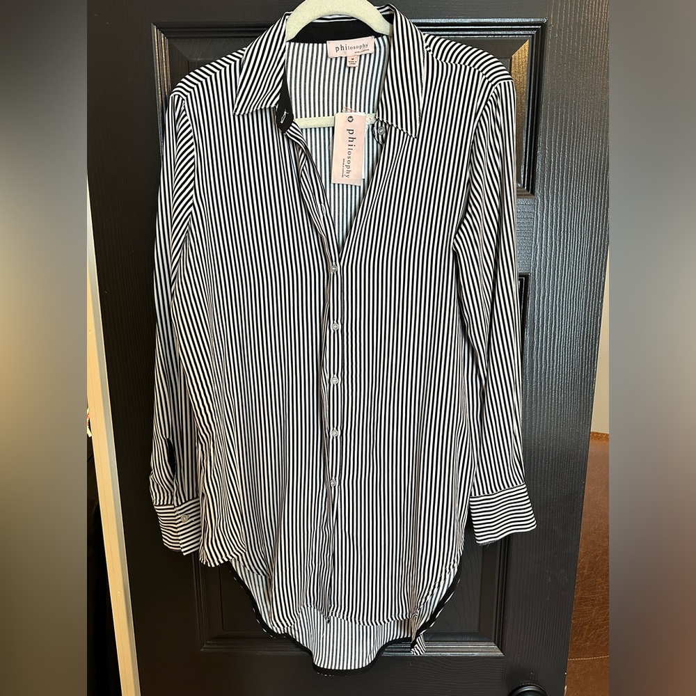 Philosophy Button Down Long